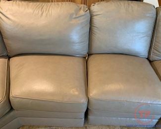 WHITTEMORE-SHERRILL Limited Leather Sectional