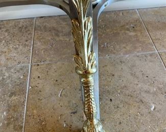 Glass Topped Entry Way Table