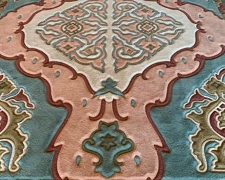 8' x 10' Carved Area Rug