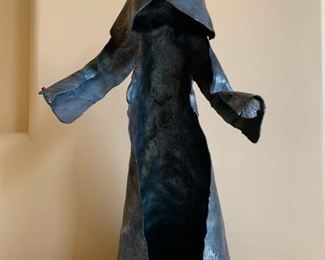 Metal Art Hooded Figure