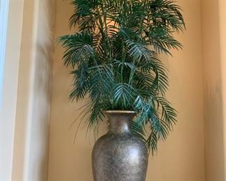 7' Tall Silk Fern with Planter