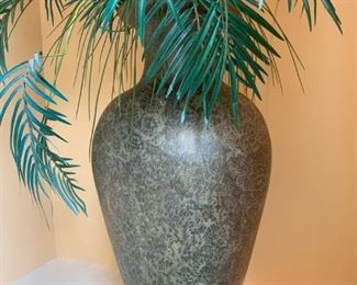 7' Tall Silk Fern with Planter