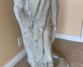 Stone Cast Emperor / Immortal Statue - 4' 11" Tall