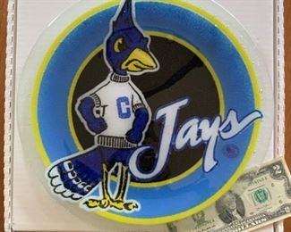Peggy Karr Creighton Blue Jays Plate