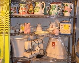 Collection of pitchers  