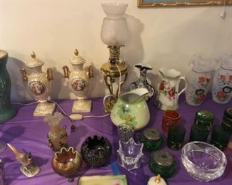 Fenton, Carnival, Crystal and others. 