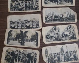 Old ww1 era photos stereoviews