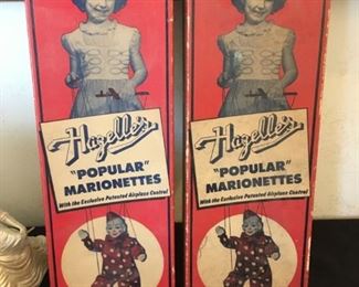 vintage marionettes