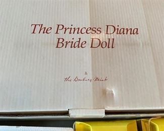 The Princess Diana Bride Doll by Danbury Mint, new in box