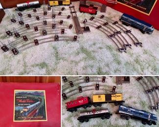 #46 - Vintage Train Set in Original Box (untested) - $65.00