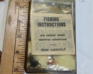 #59 - Vintage Military Fishing Survival Kit - $95.00