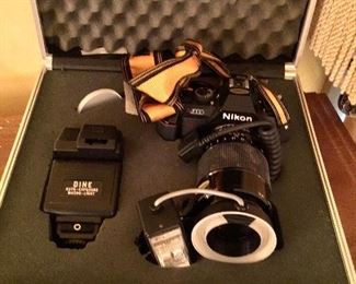 Nikon N2000 Camera with case.