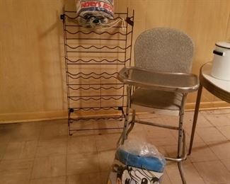 MCM high chair with tray