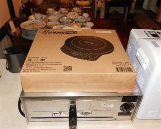 Nuwave Pro induction cooktop new in box!  Commercial pizza oven. Bread maker.