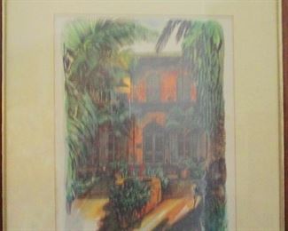 Signed art   Hemingway's house in Key West