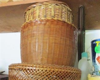 Hand woven basket from Charleston