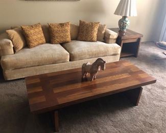 MCM Lane Coffee table with matching end tables 