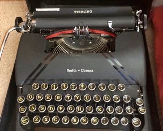 Vintage Smith Corona typewriter