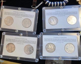 Chinese sterling silver coins 