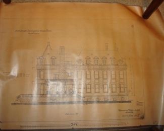 Lower Level:  A set of plans for the GRANT'S FARM house is for sale.  There are also  many other plans for various houses and trains.
