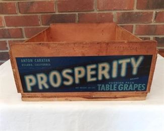 Prosperity Wooden Box