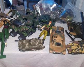 Misc Military Toy Lot