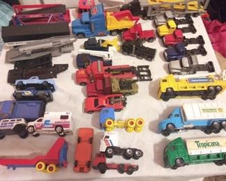Vintage Toy Truck Lot