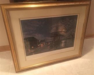 Signed Numbered Framed Art