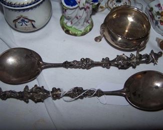 EARLY SILVER SPOONS HALLMARKS