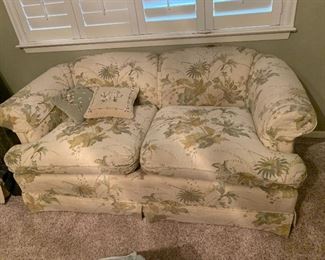 love seat with matching chair by A Brandt