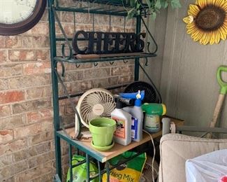 plant stand- bakers rack