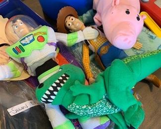 Toy Story Plushies. 
