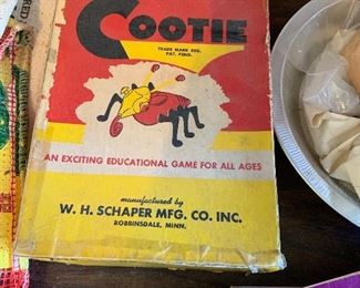 Vintage Cootie Game. 