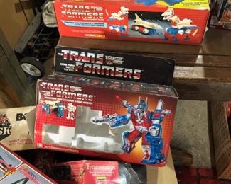 Transformers boxes only. 