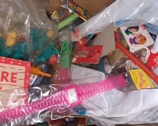 Retro Party Toys / Pinata filler.  How Fun, several boxes full.  