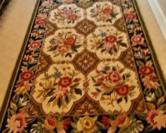 A smaller area rug