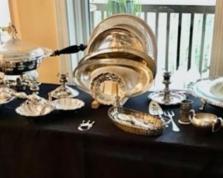 Silver Plate Serving Ware