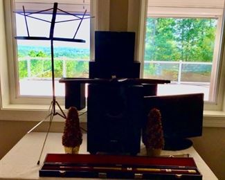 Insignia Subwoofer and 4 Speaker Sound System