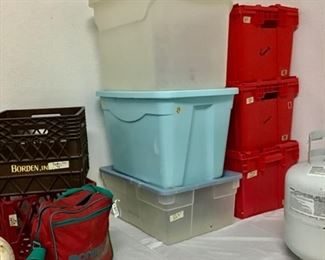 Plastic Storage Bins