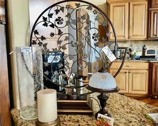 A few decorative items