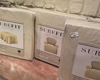 Sure fit chair and ottoman covers
