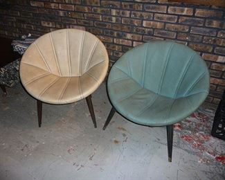 Atomic Saucer Chairs