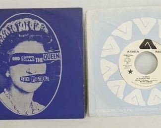 1029 1029	LOT OF TWO 45S; THE SEX PISTOLS GOD SAVE THE QUEEN & PATTI SMITH GLORIA (PROMOTIONAL COPY)
