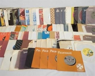 1092 LOT OF APP. 100 45S INCLUDING; THE POLICE, PAUL ANKA, THE DOOBIE BROTHERS, THE 5TH DIMENSION, LITA, BRENDA K-STARR, STATLERS, THE CAPTIAN & TENILLE, MICHAEL MCDONALD, JOHN COUGAR MELLENCAMP, MICHAEL JACKSON, THE JACKSON 5, BO DIDDLEY, DIONNE WARICK, DONNA SUMMER, PATTI LABELLE, THE POINTER SISTERS, GLORIA GAYNOR, THE SUPREMES, THE BEATLES HELP OPEN ENDED INTERVIEW (1990 RE-RELEASE) ELVIS PRESLEY, THE KINKS, THE MOODY BLUES, ROD STEWART, BEE GEES, THE GRATEFUL DEAD, GRIN, COMMANDER CODY & HIS LOST PLANET AIRMEN, DETROIT, MFSB FEATURING THOM BELL, TABERNACLE, MOULIN ROUGE , PAUL DAVIS, DON WILLIAMS, JIMMY DORSEY, ELIZABETH, TRICKY DICKY & THE TRICKETTS, BILLY LAMONT, THE MOMENTS, THE OTIS JAM, WILLAIM BELL, GLENN SUTTON, DANIEL BOONE, CHRIS DE BURGH, GILBERT O'SULLIVAN, TEX RUBINOWITZ, RITA DELMAR, MITCH RYDER, JACKSON BROWNE, GERRY RAFFERTY, CINDY BULLENS, RICK DEES & HIS CAST OF IDIOTS, SLYVIA, LE ROUX, ALESSI,BRUCE HORNSBY & THE RANGE, RALPH MCTELL, DONMCLEAN, JEANINE RAYNOLDS, 1