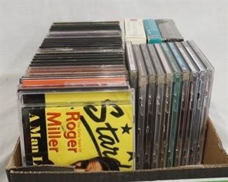 1189	LOT OF CDS VARIOUS BANDS/ARTIST INCLUDING; MOZART COSI FAN TUTTE SIR GEORGE SOLTI (3 CD SET) THE RIGHTEOUS BROTHERS (2 CD SET) JACK KEROUAC READS ON THE ROAD, JUDY GARLAND, FRANK SINATRATHE BYRDS, JO STAFFORD & MANY MORE
