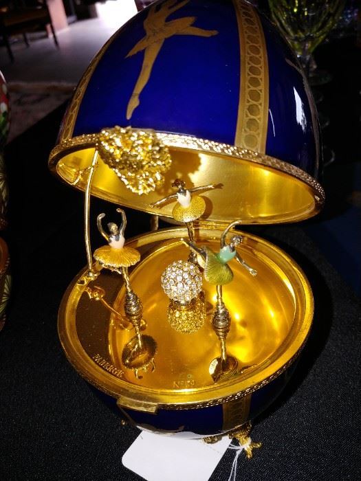 Faberge Ballet Rousse Musical Egg