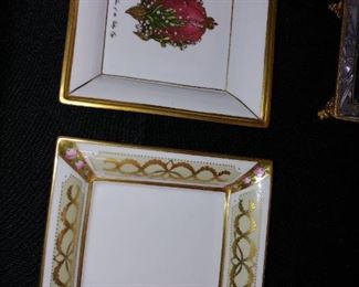 Faberge Trinket Plates