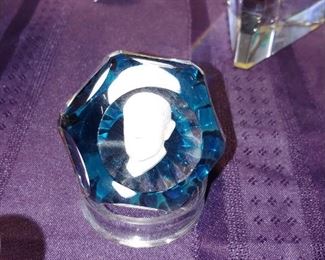 Baccarat President Paperweight