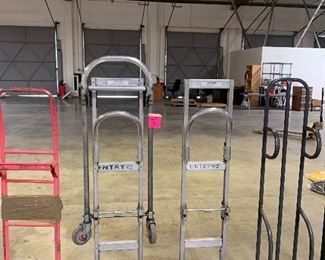 Lot 18: hand trucks