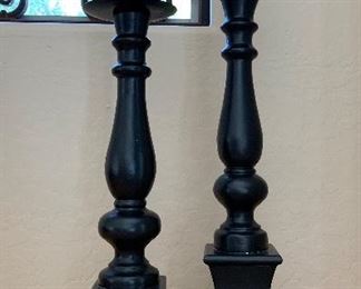 Set/2 Candle Holders w Candles